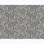 A-Street Prints Nambiti Black Geometric Wallpaper - SKU 2949-60600
