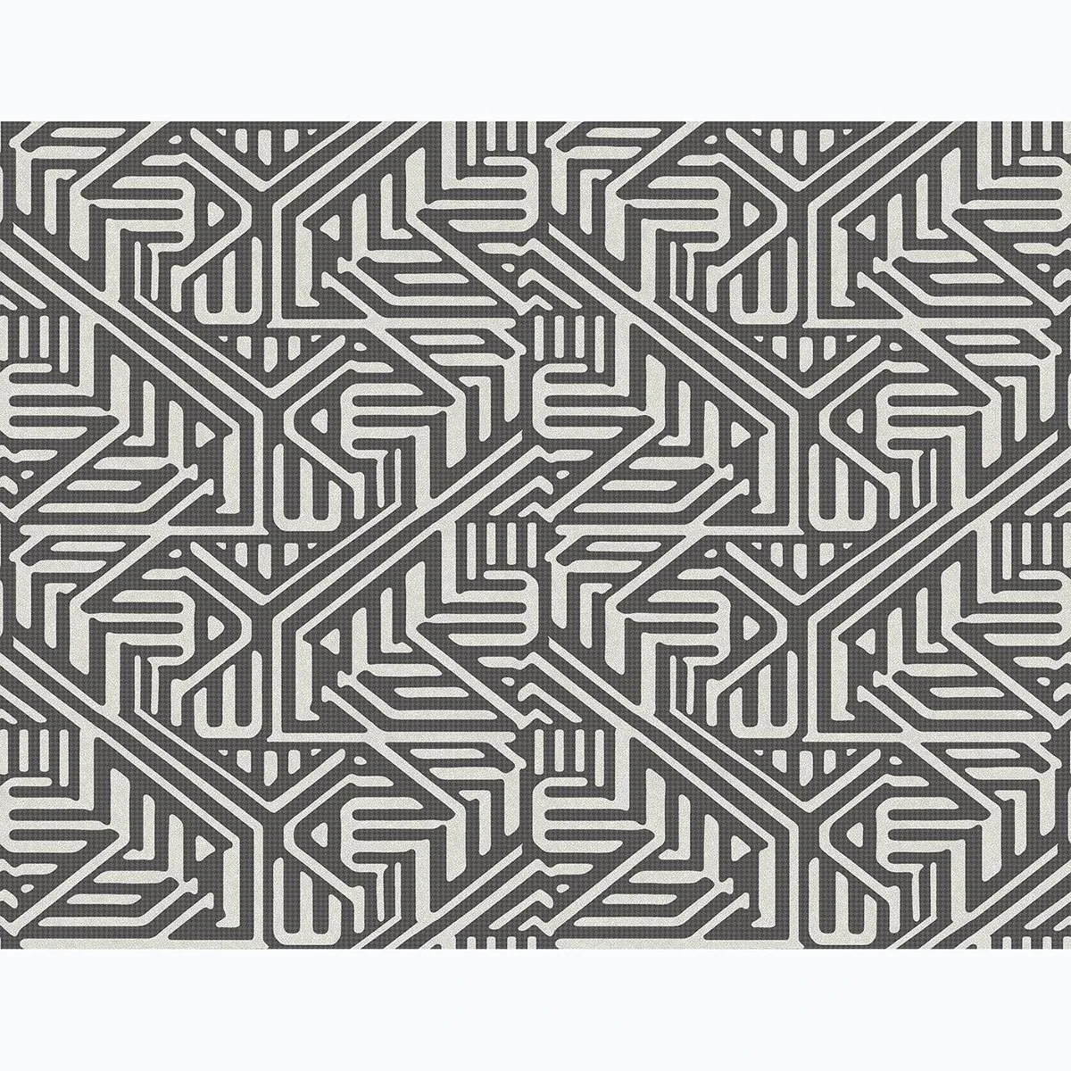 2949-60600 | Nambiti Black Geometric Wallpaper