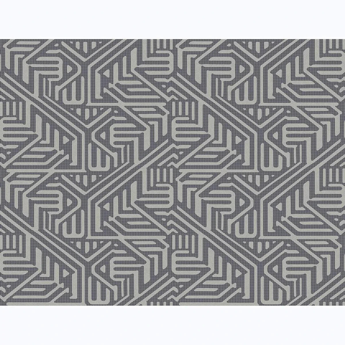 2949-60610 | Nambiti Charcoal Geometric Wallpaper