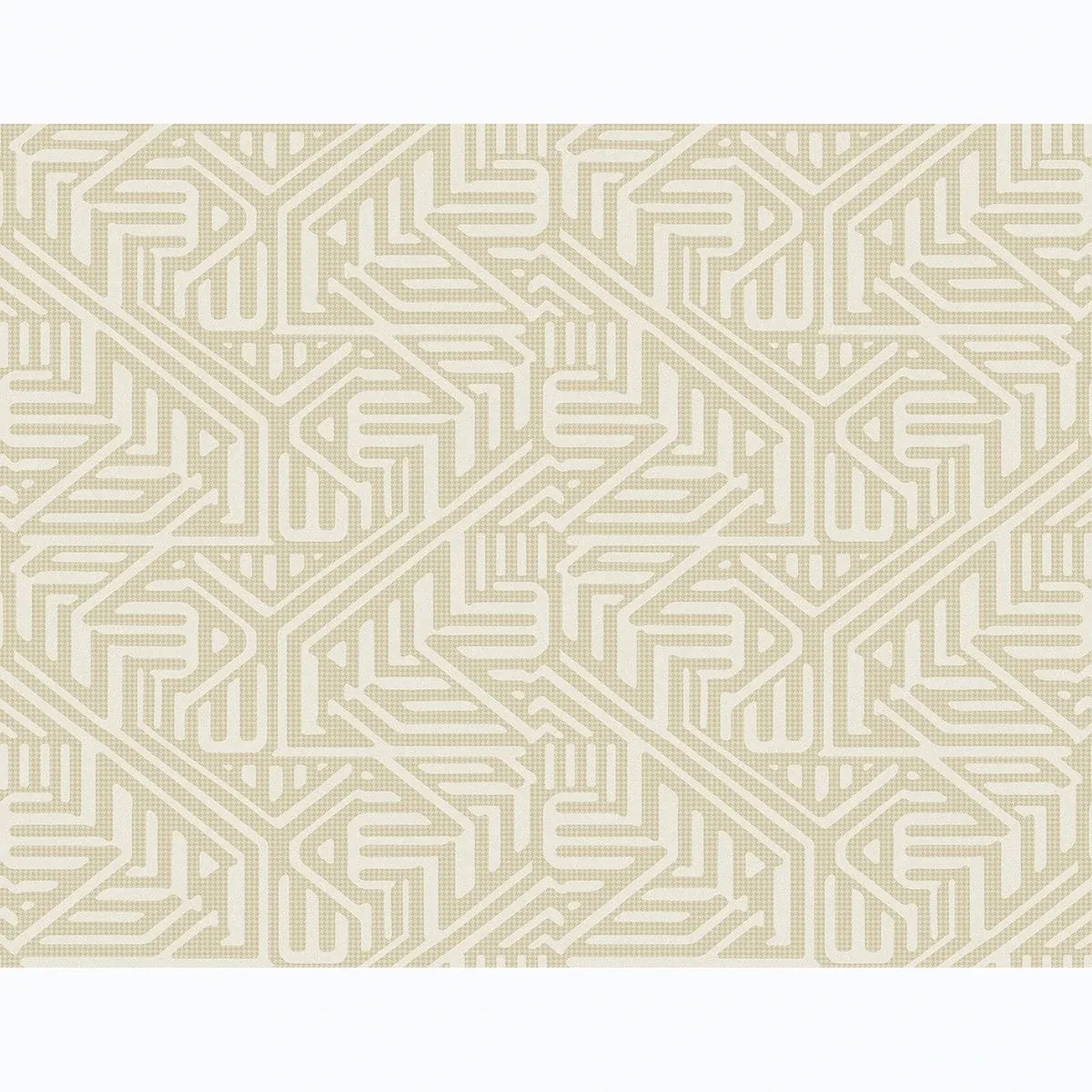 2949-60605 | Nambiti Cream Geometric Wallpaper