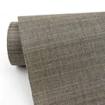 A-Street Prints Nanking Brown Grasscloth Wallpaper - SKU 2829-80083