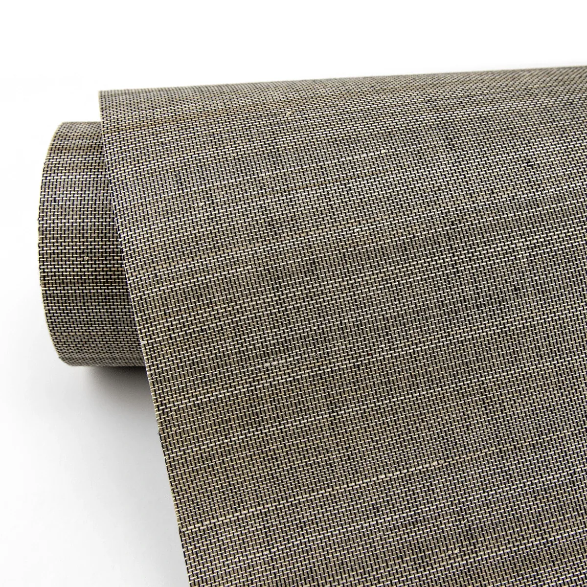 A-Street Prints Nanking Brown Grasscloth Wallpaper - SKU 2829-80083