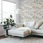 A-Street Prints Nara Grey Grey Toile Wallpaper - SKU 2975-87548