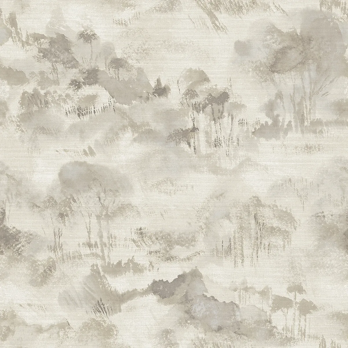 A-Street Prints Nara Taupe Taupe Toile Wallpaper - SKU 2975-87546