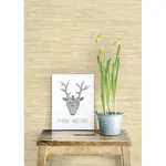 A-Street Prints Natalie Taupe Faux Grasscloth Wallpaper - SKU 2657-22267