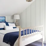 A-Street Prints Navarres Stripe Light Green Faux Linen Wallpaper - SKU 4172-27485