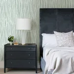 A-Street Prints Nazar Green Green Stripe Wallpaper - SKU 2975-26252