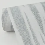 A-Street Prints Nazar Light Grey Grey Stripe Wallpaper - SKU 2975-26250