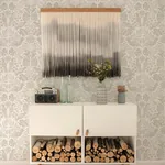 A-Street Prints Nestle Dove Bird Block Print Wallpaper - SKU 4122-27003