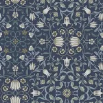 A-Street Prints No 1 Holland Park Blue Floral Wallpaper - SKU 4153-82009