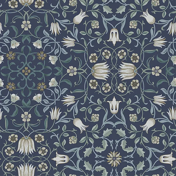A-Street Prints No 1 Holland Park Blue Floral Wallpaper - SKU 4153-82009
