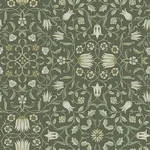 A-Street Prints No 1 Holland Park Green Floral Wallpaper - SKU 4153-82008