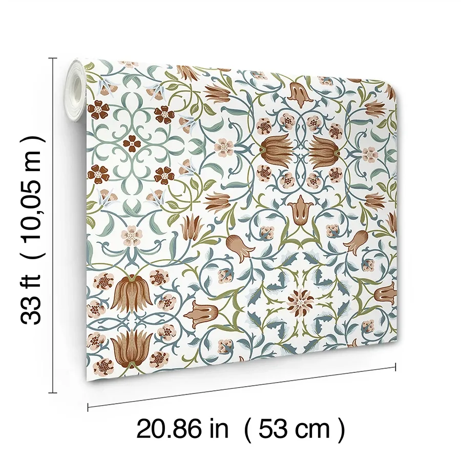 A-Street Prints No 1 Holland Park Red Floral Wallpaper - SKU 4153-82007