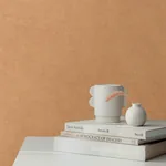 A-Street Prints Nuovo Apricot Faux Linen Wallpaper - SKU 4193-7425