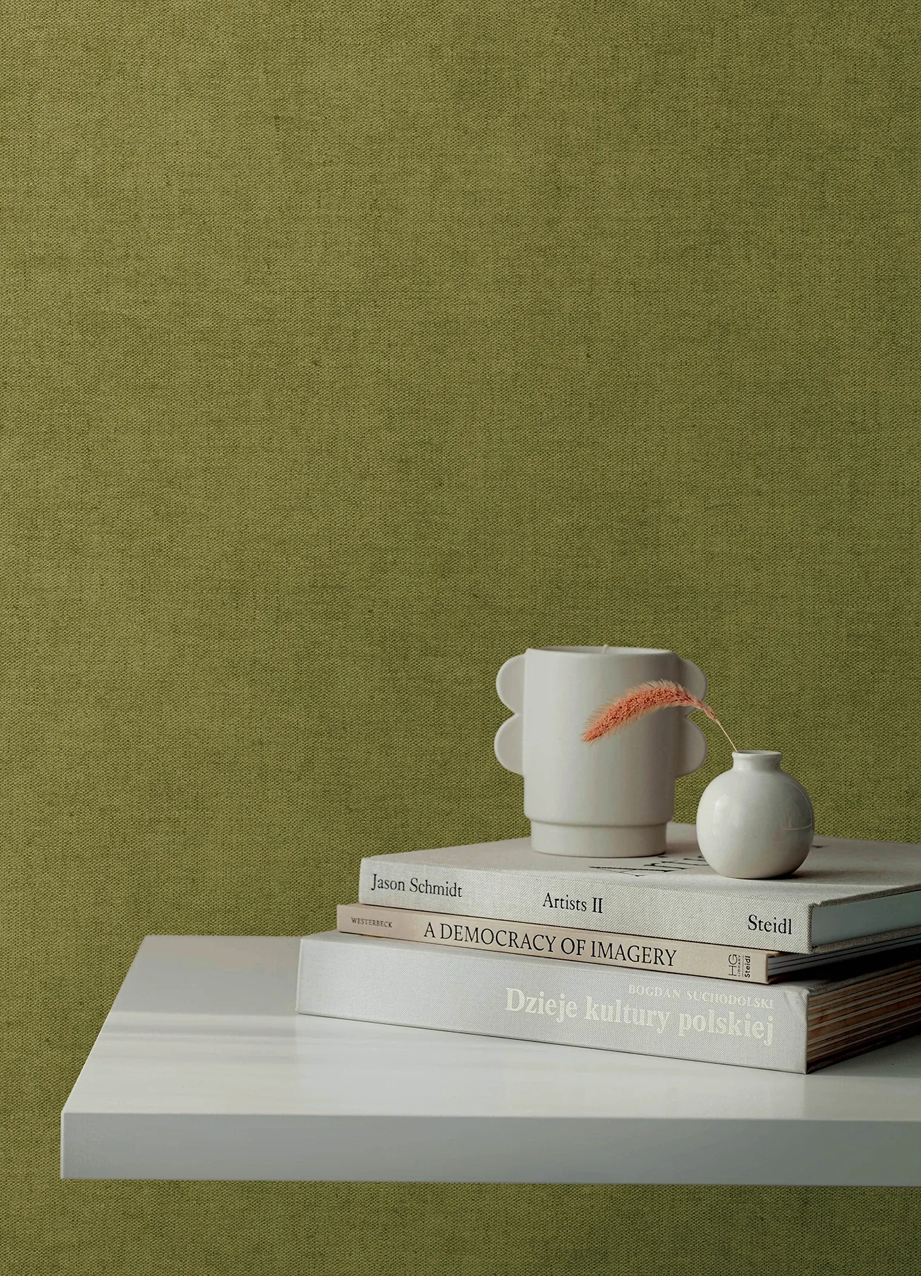 A-Street Prints Nuovo Chartreuse Faux Linen Wallpaper - SKU 4193-7430