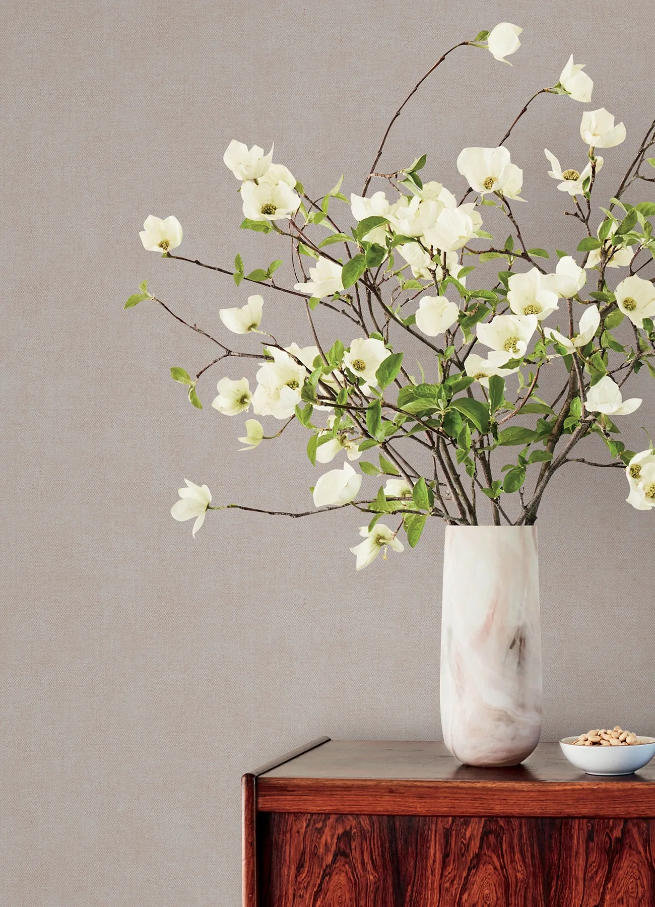 A-Street Prints Nuovo Lavender Faux Linen Wallpaper - SKU 4193-7427