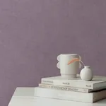 A-Street Prints Nuovo Purple Faux Linen Wallpaper - SKU 4193-7428