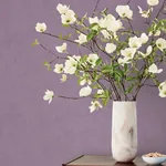 A-Street Prints Nuovo Purple Faux Linen Wallpaper - SKU 4193-7428