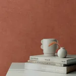 A-Street Prints Nuovo Rust Faux Linen Wallpaper - SKU 4193-7429