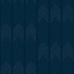 A-Street Prints Nyle Dark Blue Chevron Stripes Wallpaper - SKU 4066-26526