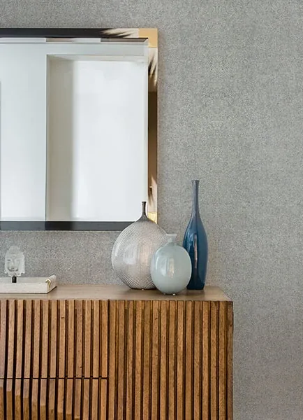 A-Street Prints Nysa Silver High Gloss Wallpaper - SKU 2976-86483