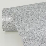 A-Street Prints Nysa Silver High Gloss Wallpaper - SKU 4019-86483