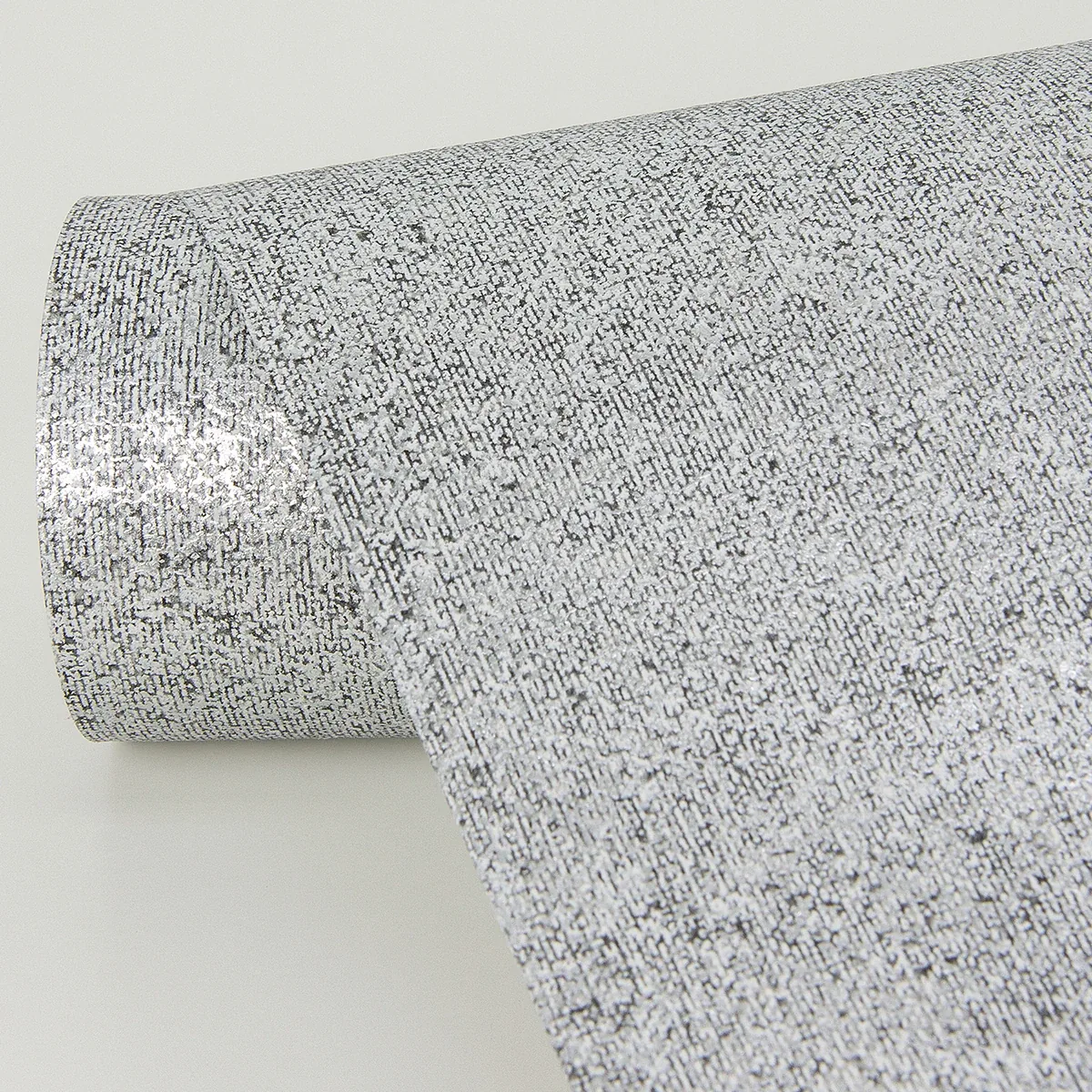 A-Street Prints Nysa Silver High Gloss Wallpaper - SKU 4019-86483