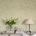 A-Street Prints Oak Tree Light Yellow Leaf Wallpaper - SKU 4153-82027