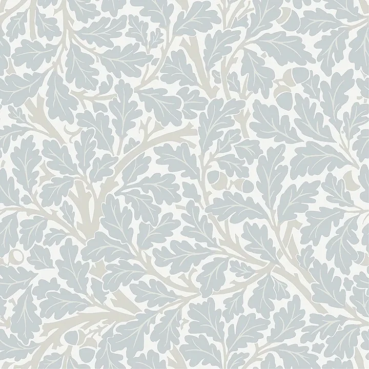 A-Street Prints Oak Tree Sky Blue Leaf Wallpaper - SKU 4153-82031