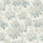 A-Street Prints Oakcliff Blue Leaf Trail Wallpaper - SKU AST6354