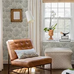 A-Street Prints Oakcliff Blue Leaf Trail Wallpaper - SKU AST6354