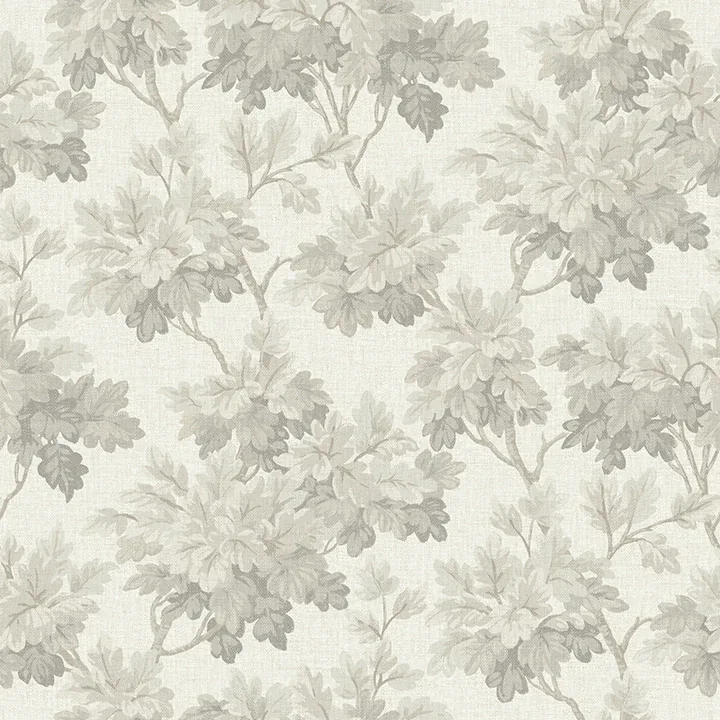 AST6357 | Oakcliff Stone Leaf Trail Wallpaper
