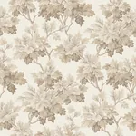 A-Street Prints Oakcliff Taupe Leaf Trail Wallpaper - SKU AST6356