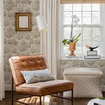 A-Street Prints Oakcliff Taupe Leaf Trail Wallpaper - SKU AST6356