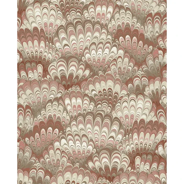 A-Street Prints Octavia Ruby Marbled Ink Wallpaper - SKU 4147-27376