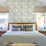 A-Street Prints Odele Sky Blue Geometric Archways Wallpaper - SKU 4121-72200