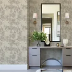 A-Street Prints Odell Pewter Antique Tiles Wallpaper - SKU 2971-86375