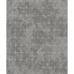 A-Street Prints Odell Silver Antique Tiles Wallpaper - SKU 2971-86371