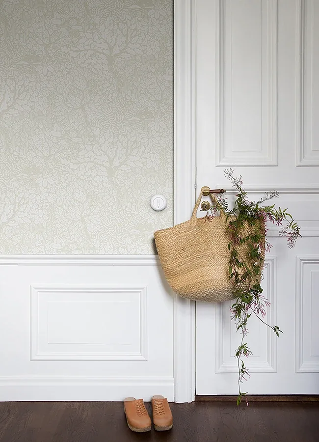 A-Street Prints Olle Cream Forest Sanctuary Wallpaper - SKU 4080-83111