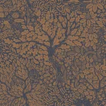 A-Street Prints Olle Orange Forest Sanctuary Wallpaper - SKU 4080-83106