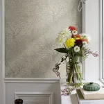 A-Street Prints Olle Taupe Forest Sanctuary Wallpaper - SKU 4080-83110
