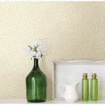A-Street Prints Omega Gold Geometric Wallpaper - SKU 2625-21860