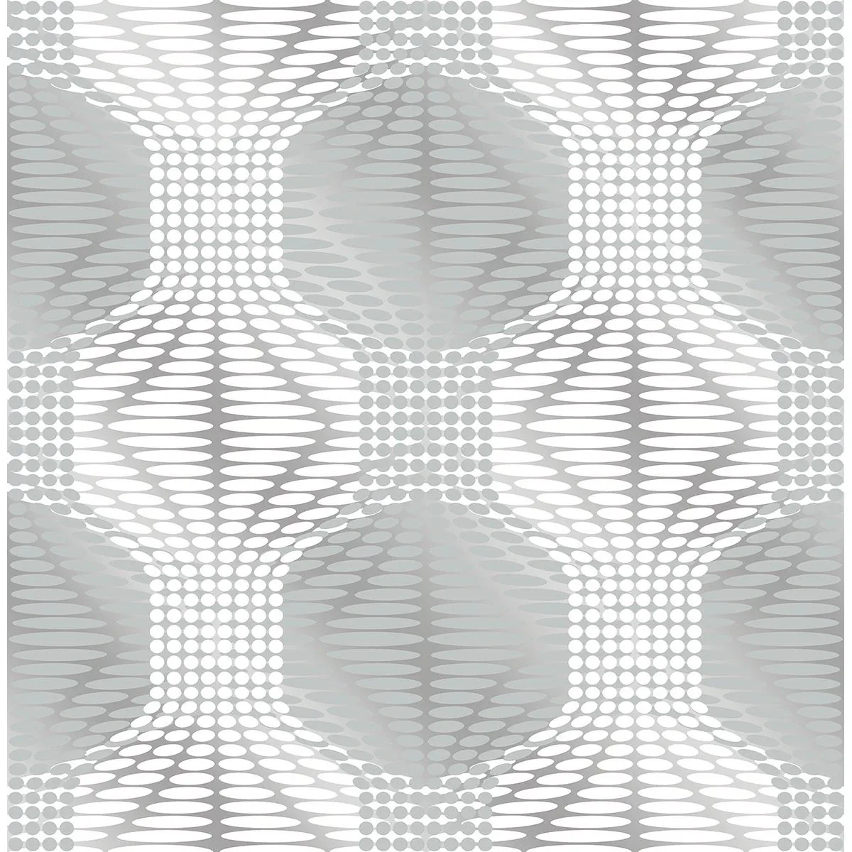 2697-22629 | Optic Blue Geometric Wallpaper