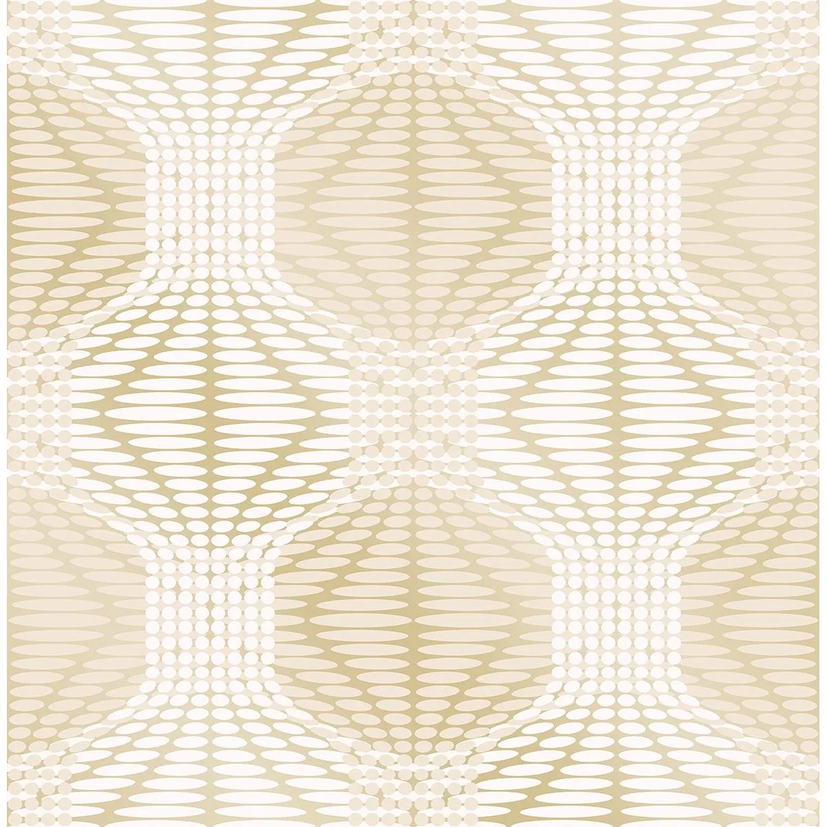 2697-22633 | Optic Gold Geometric Wallpaper