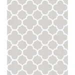 A-Street Prints Origin Grey Quatrefoil Wallpaper - SKU 2625-21856