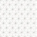 A-Street Prints Orion Grey Geometric Wallpaper - SKU 2764-24310
