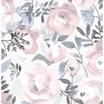 A-Street Prints Orla Purple Floral Wallpaper - SKU 2903-25840