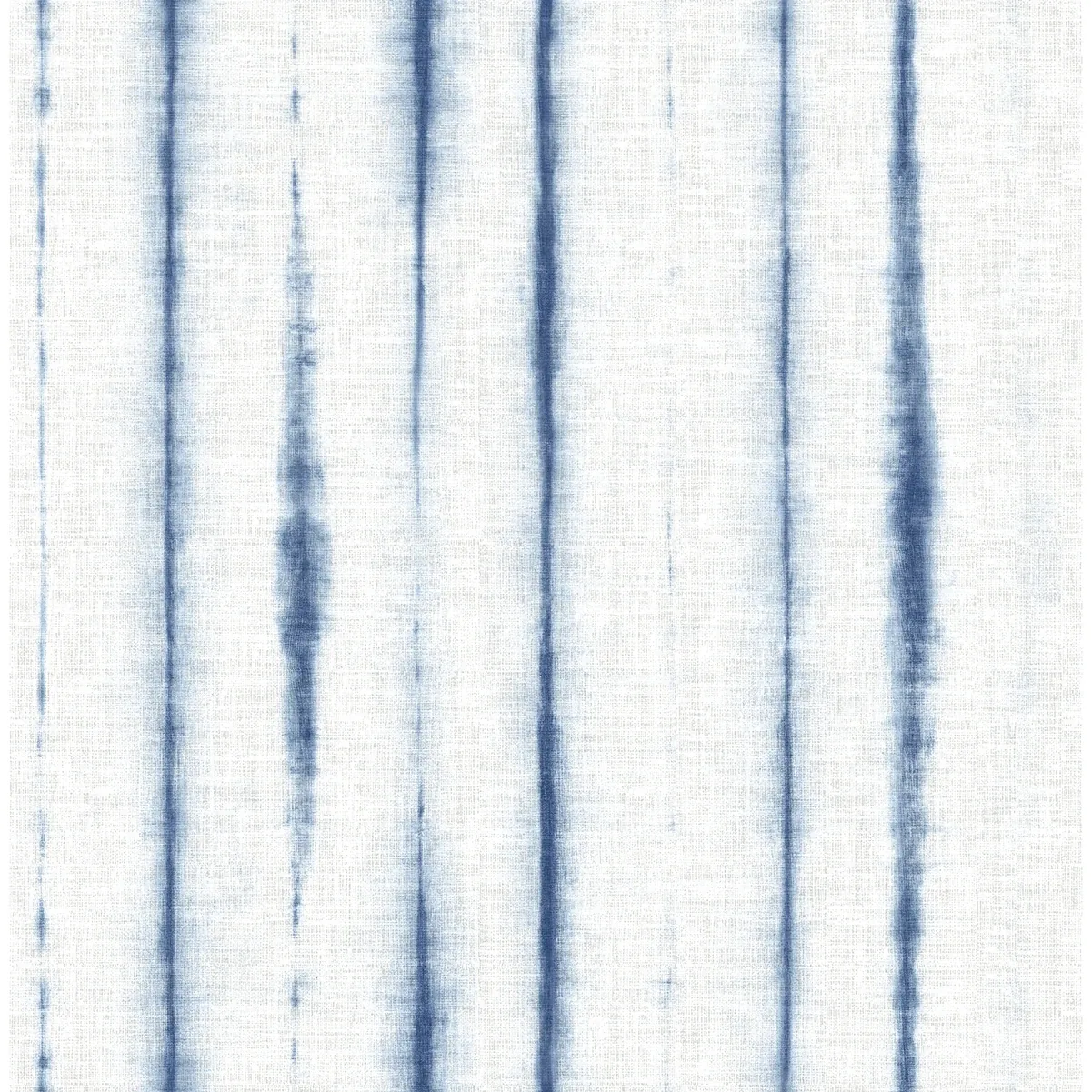2969-26049 | Orleans Blue Shibori Faux Linen Wallpaper