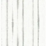 A-Street Prints Orleans Grey Shibori Faux Linen Wallpaper - SKU 2969-26053