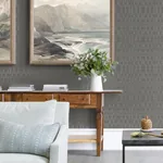 A-Street Prints Paititi Sterling Diamond Trellis Wallpaper - SKU 4019-86405